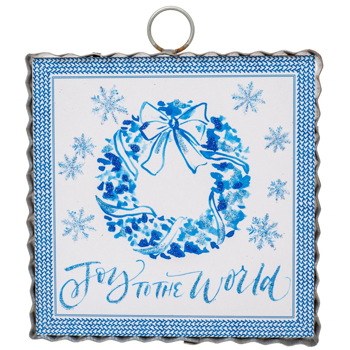 Round Top Mini Beck's Blue Joy to the World