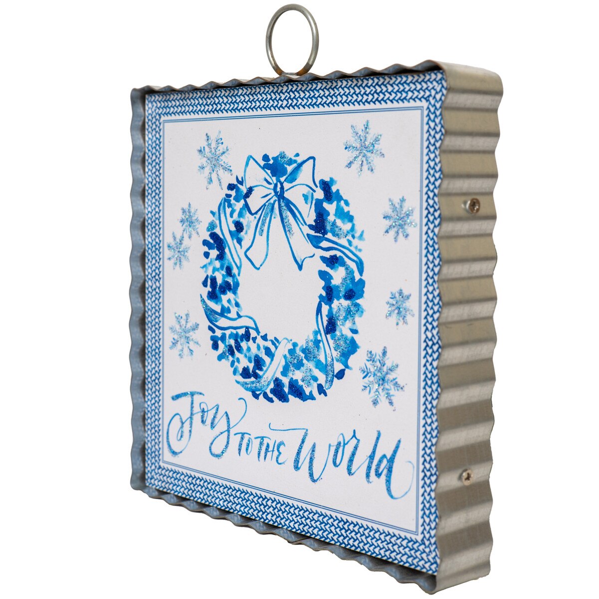 Round Top Mini Beck's Blue Joy to the World