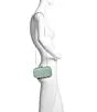 Jewel By Badgley Mischka Micro Crystal Mint Green Stripe