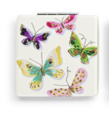 Demdaco Butterfly Pocket Mirror
