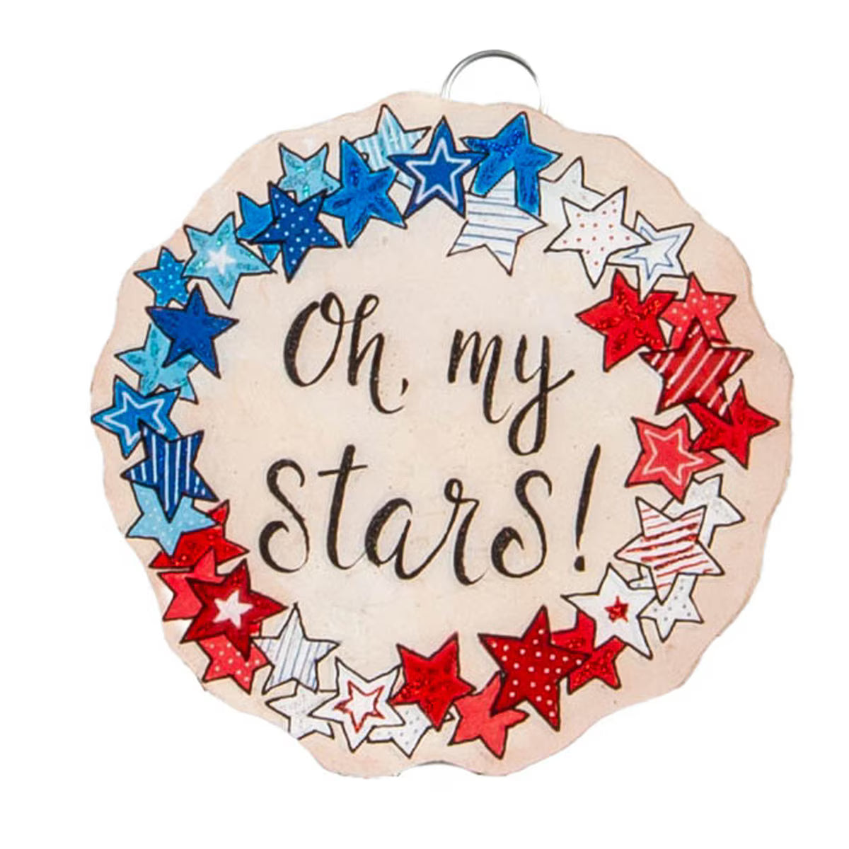 Round Top "Oh My Stars" Charm