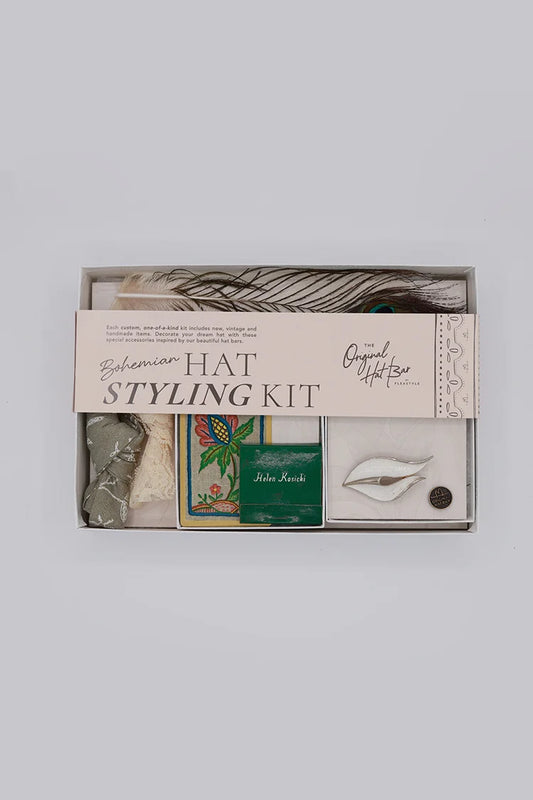 Flea Style Hat Styling Kit - Bohemian Olive Leaf