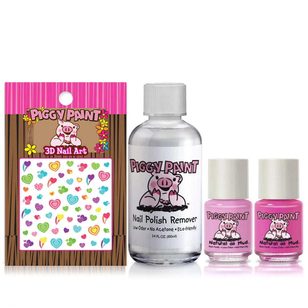 Piggy Paint Gift Set Non-Toxic Kids Nail Polish