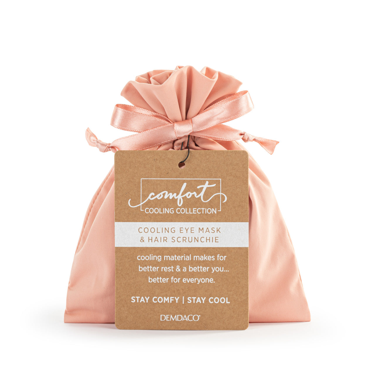 Demdaco's Cooling Weighted Eye Mask & Scrunchie gift Set