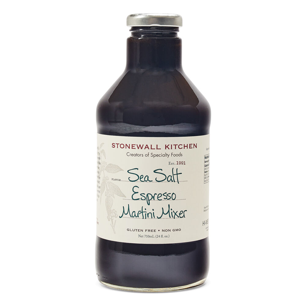 Stonewall Kitchen Sea Salt Espresso Martini Mixer 24 oz.