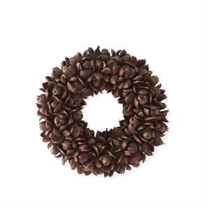 K&K Interiors Pod Acorn and Rose Hip Wreaths