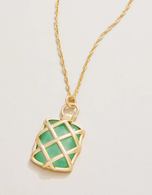 Spartina Stonevale Petite Sea Foam Necklace (18")