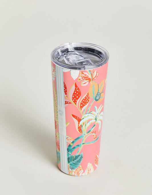 Spartina Stainless Steel Drink Tumbler 22 oz. Queenie Pink